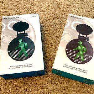 Emoji display driving sign